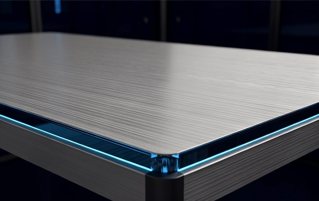 Textured technical surface representing portal infrastructure